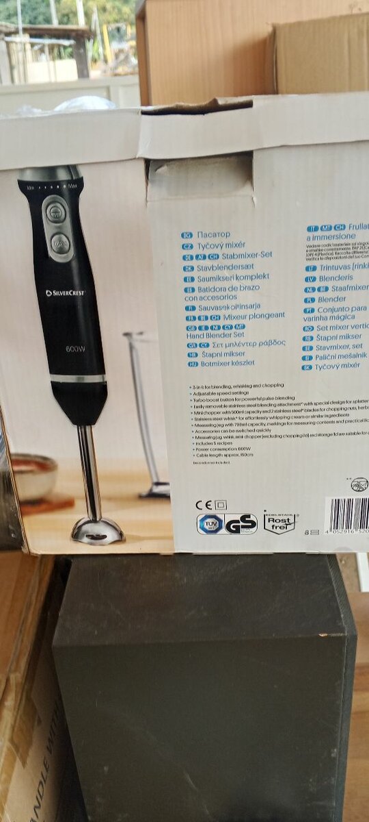 Mixeur plongeant SilverCrest 3-en-1