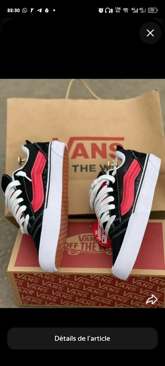 Chaussures Vans pour hommes