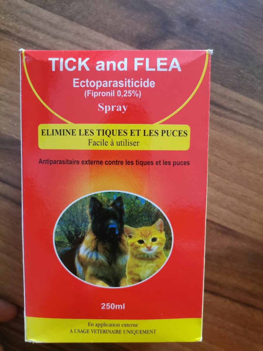 Spray Anti-Puces et Tiques Chat Chien