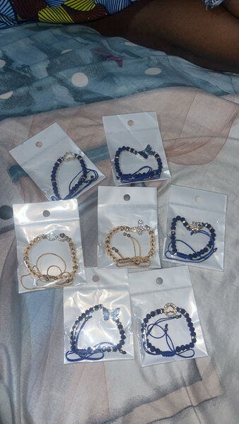 Bracelets en Perles Colorées