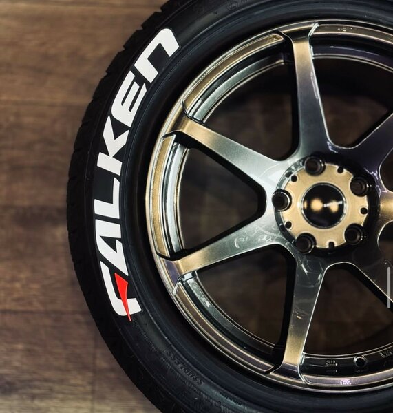 Резиновые наклейки на шины