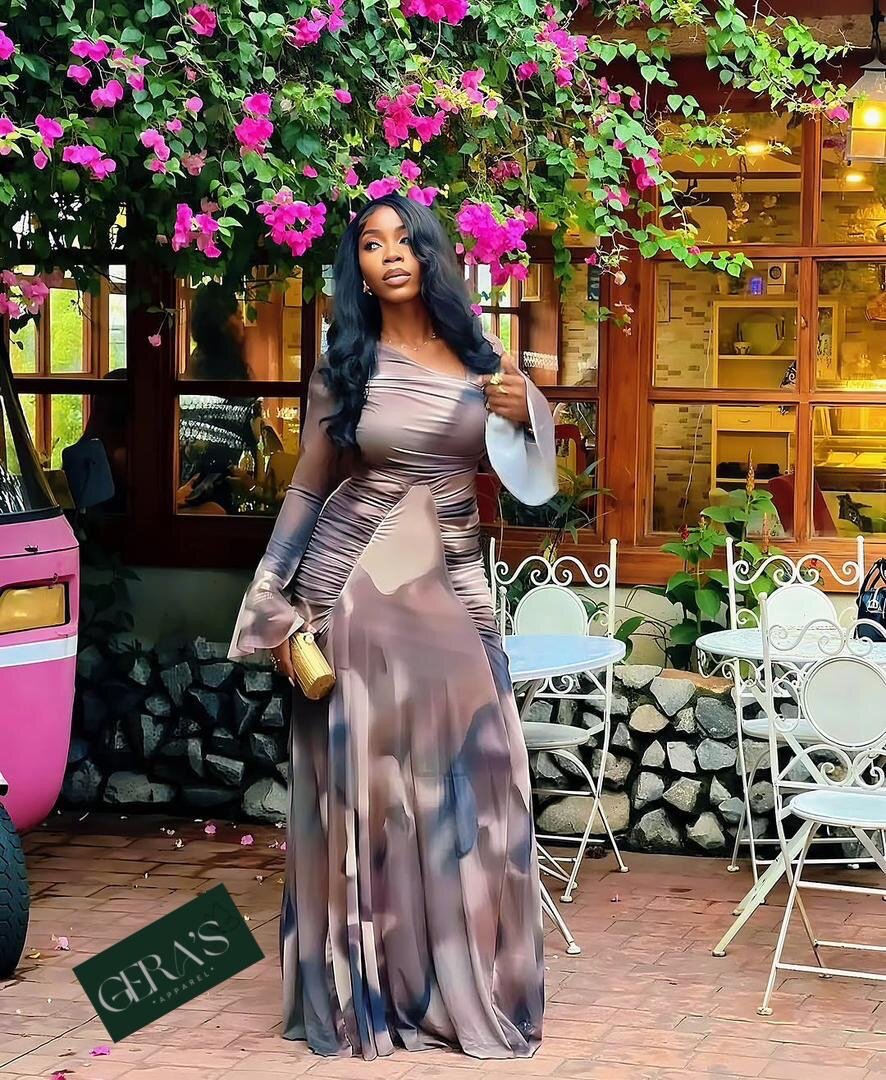 Robe longue élégante femme