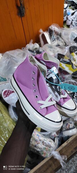 Baskets Hautes Violettes