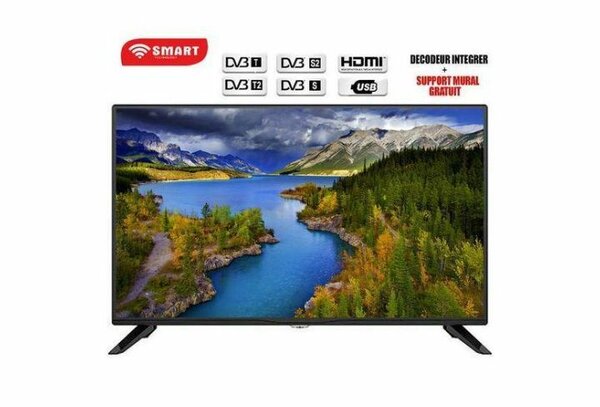 Téléviseur intelligent avec Wi-Fi et HDMI