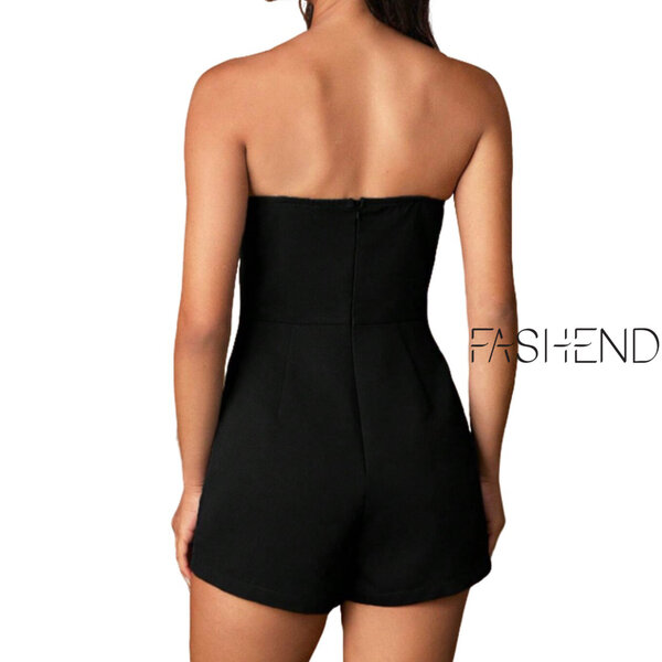Combinaison courte noire FASHEND