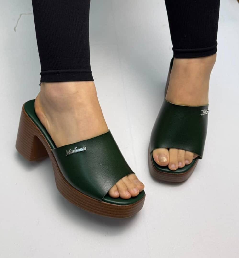 Sandales à talons blocs chic