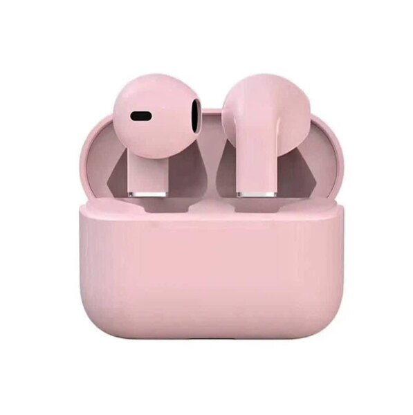 Écouteurs sans fil rose élégant