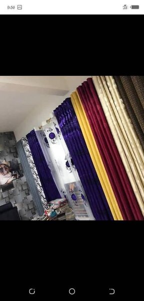 Modern curtains and blinds