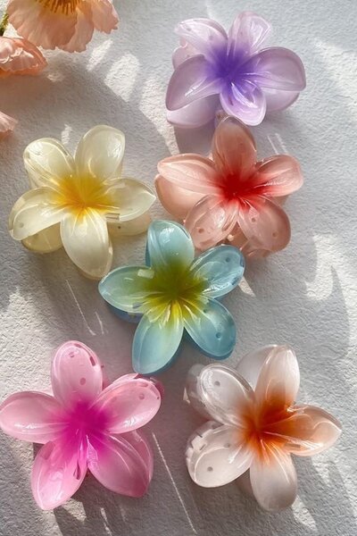 pinces à cheveux fleurs