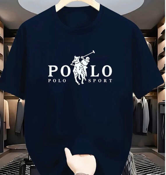 T-shirt Polo Sport bleu
