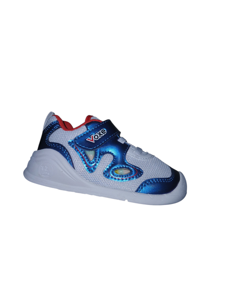 Chaussure Enfant LED Vogue Blanc Bleu