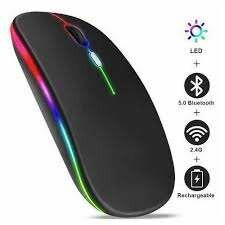 Souris hp lumineuse rechargeab