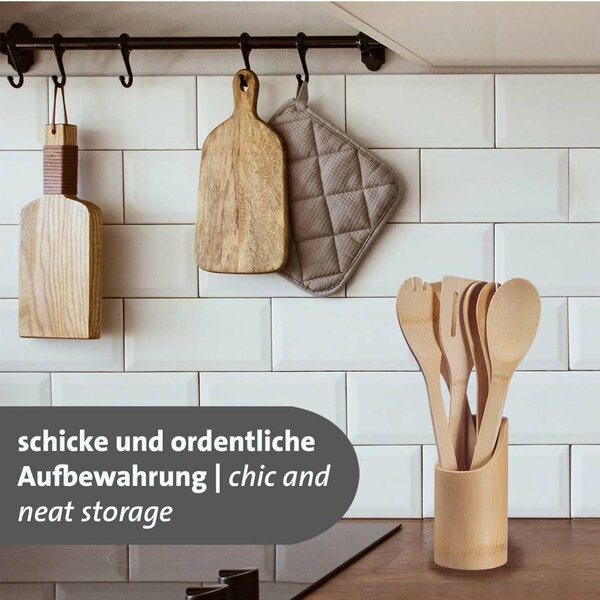 Spatule 4 pièces en Bambou