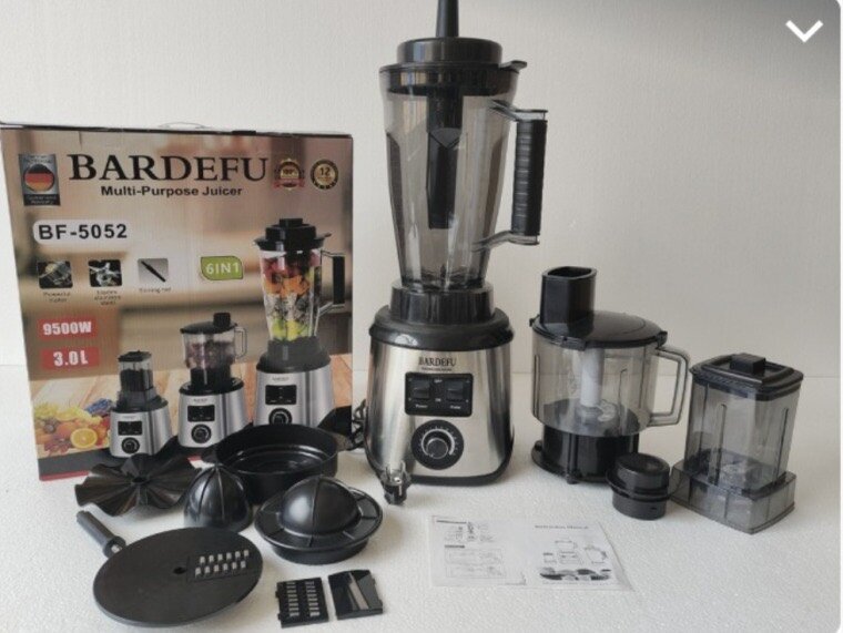BARDEFU 3 in 1 Heavy Duty Commercial Blender