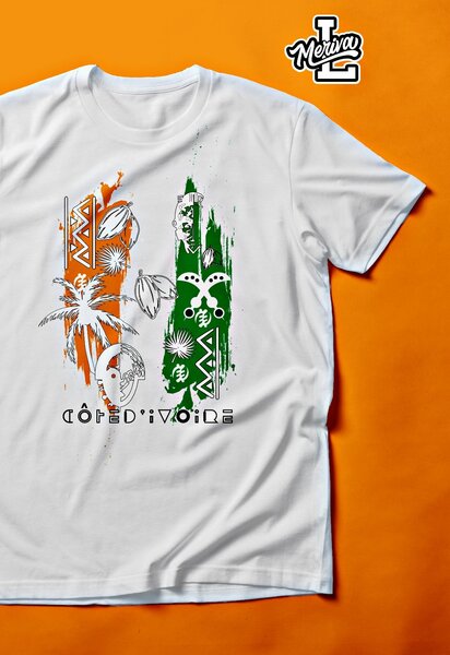 Tee shirt Côte d'Ivoire 