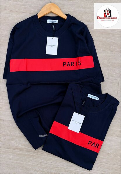 T-shirt bleu Paris