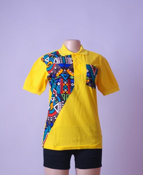 African Print T-shirt and Lacoste Unisex