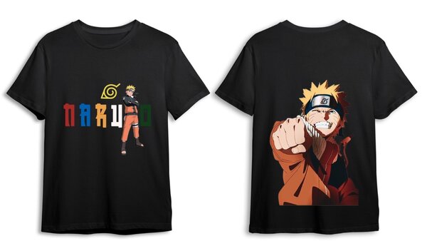 Anime Character T-Shirts Set