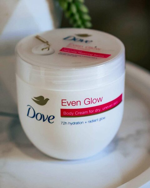 Dove Even glow body cream