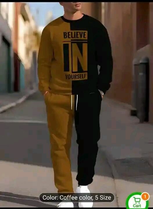 Ensemble de survêtement dégradé