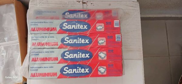 Papier Aluminium Sanitex 50m