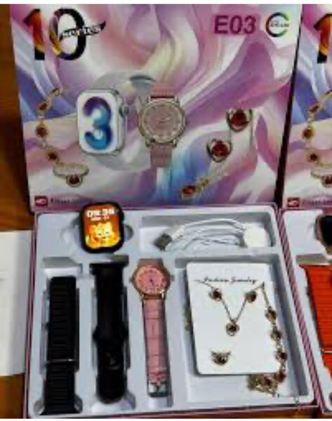 Montre connectée avec bijoux E03