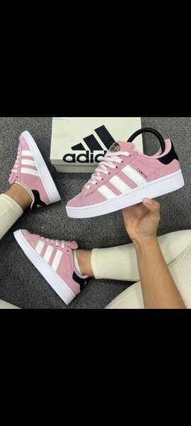 Baskets rose Adidas Campus