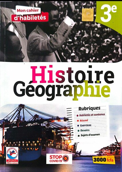 Cahier Histoire Géographie 3e