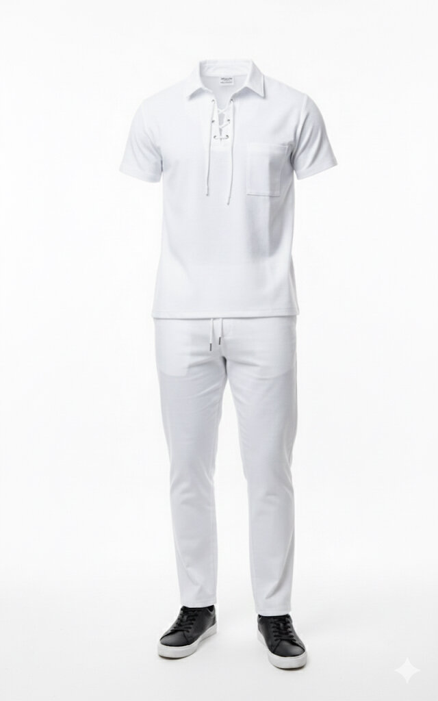 Ensemble Polo Blanc Moderne