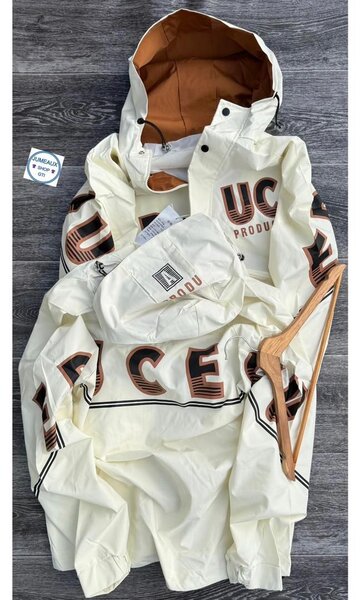 Veste coupe-vent rétro