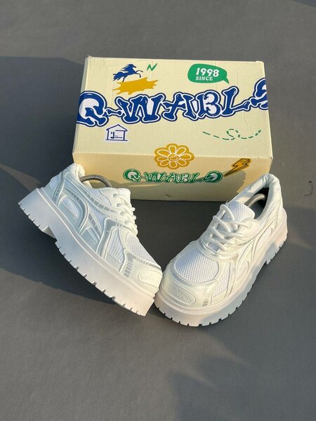 Baskets blanches Q-WABLE