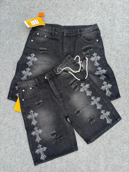 Shorts en jean style décontracté