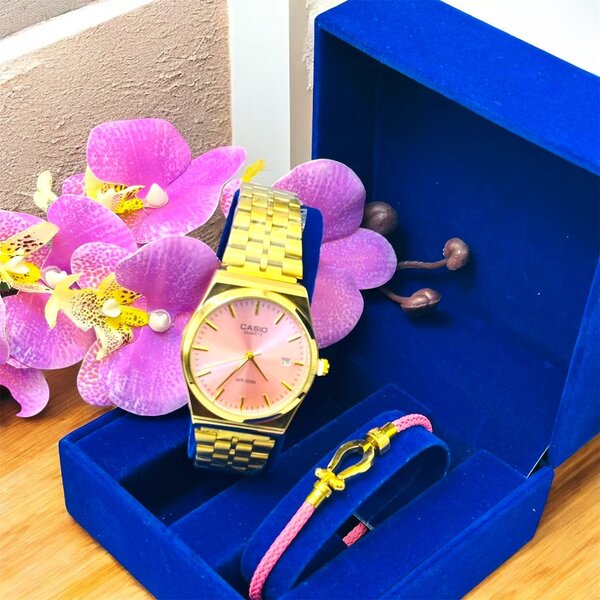 Montre CASIO femme en acier