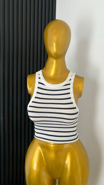 Débardeur rayé femme élégant