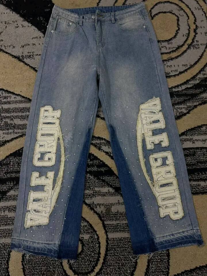 Pantalon en jean design