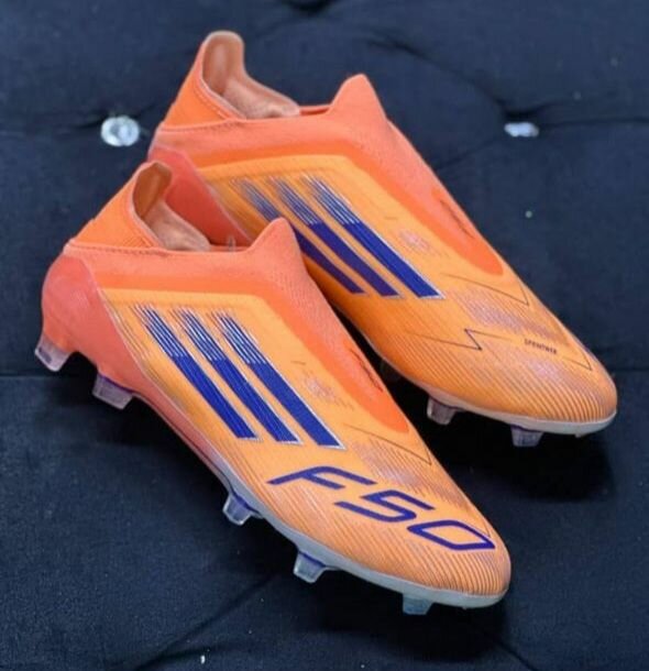 Chaussures de foot F50 orange