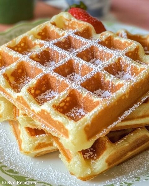Gaufres croustillantes
