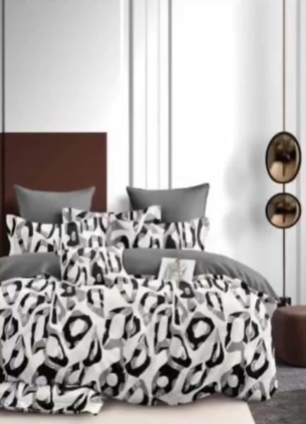 7pcs removable reversible duvet set