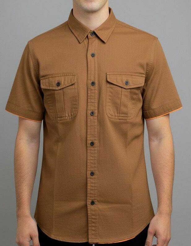 Chemise homme à manches courtes élégante