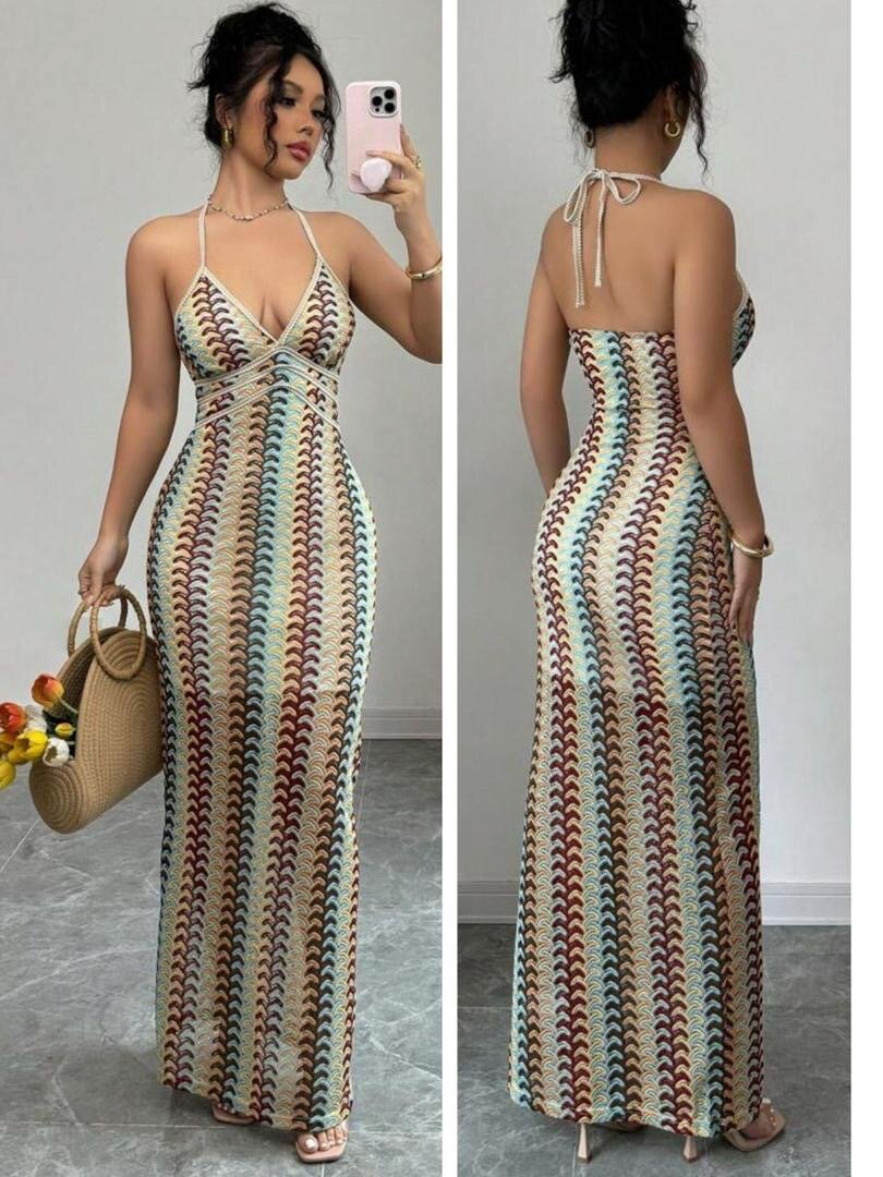 Robe longue élégante femme