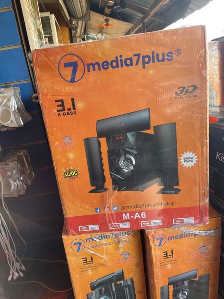 Media 7Plus X-Bass Sound System