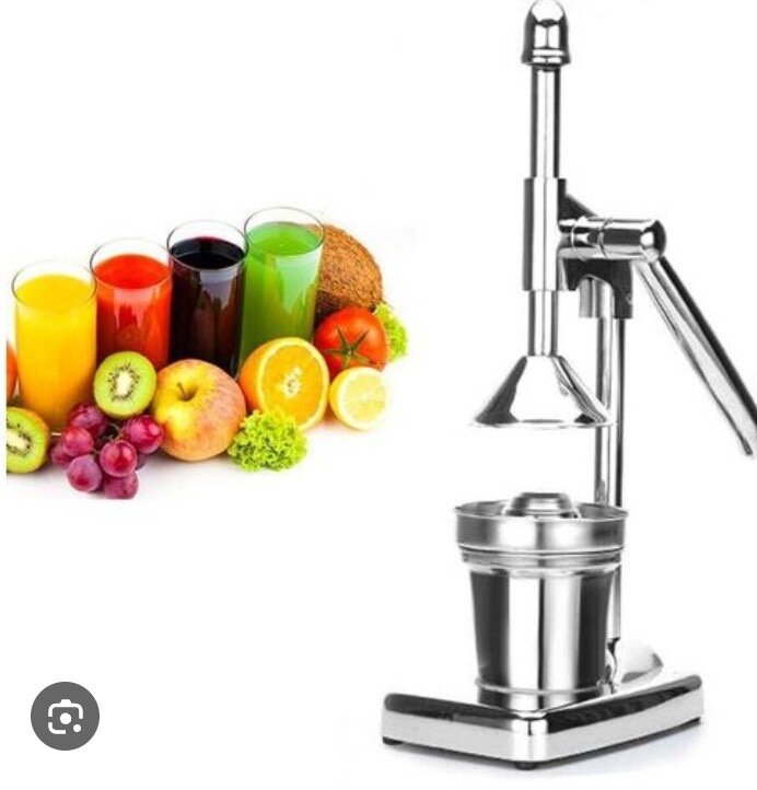 Presse agrumes manuel en acier inoxydable