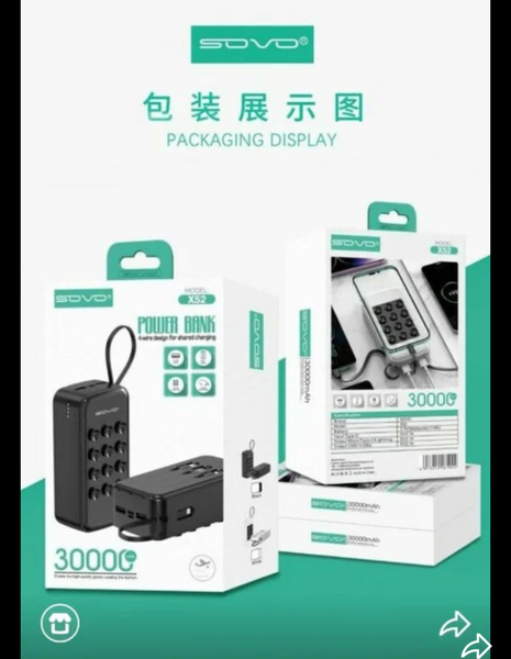 Batterie externe 30000mAh