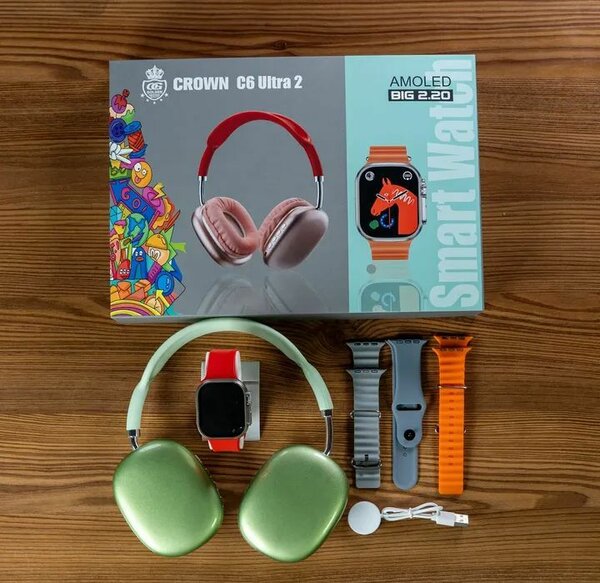 Montre intelligente Crown C6 Ultra 2