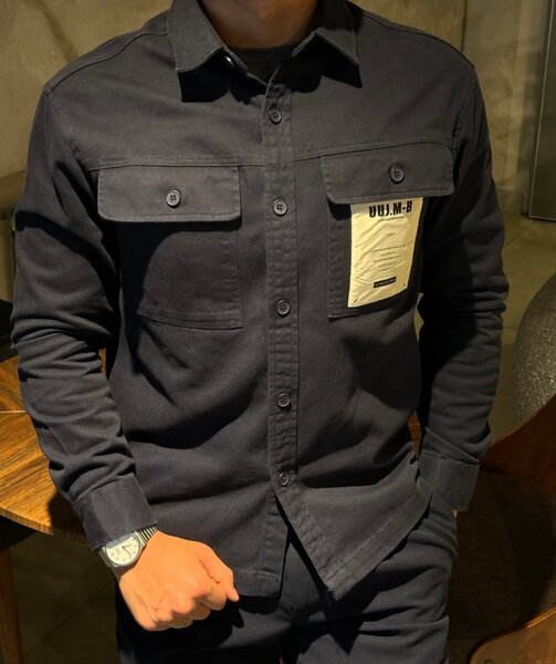 Джинсовая Рубашка размеры (M/L/Xl/2,3Xl)