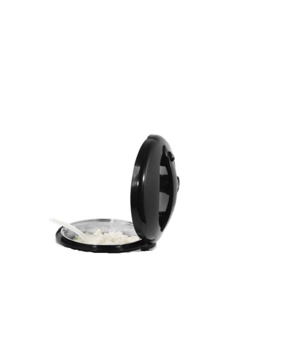 5L - 900W - Rice Cooker with Steamer - Black