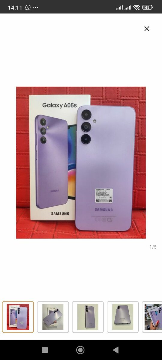 Smartphones Xiaomi et Samsung