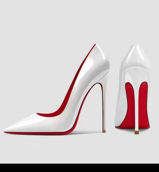 Patent Full shoe heels