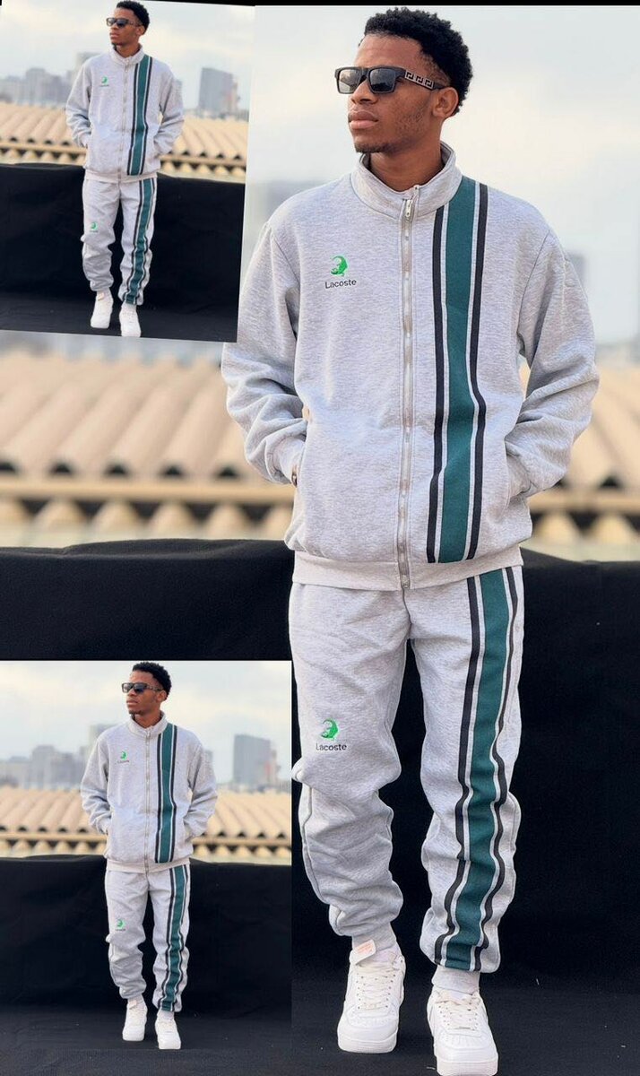 Survêtement homme avec rayures