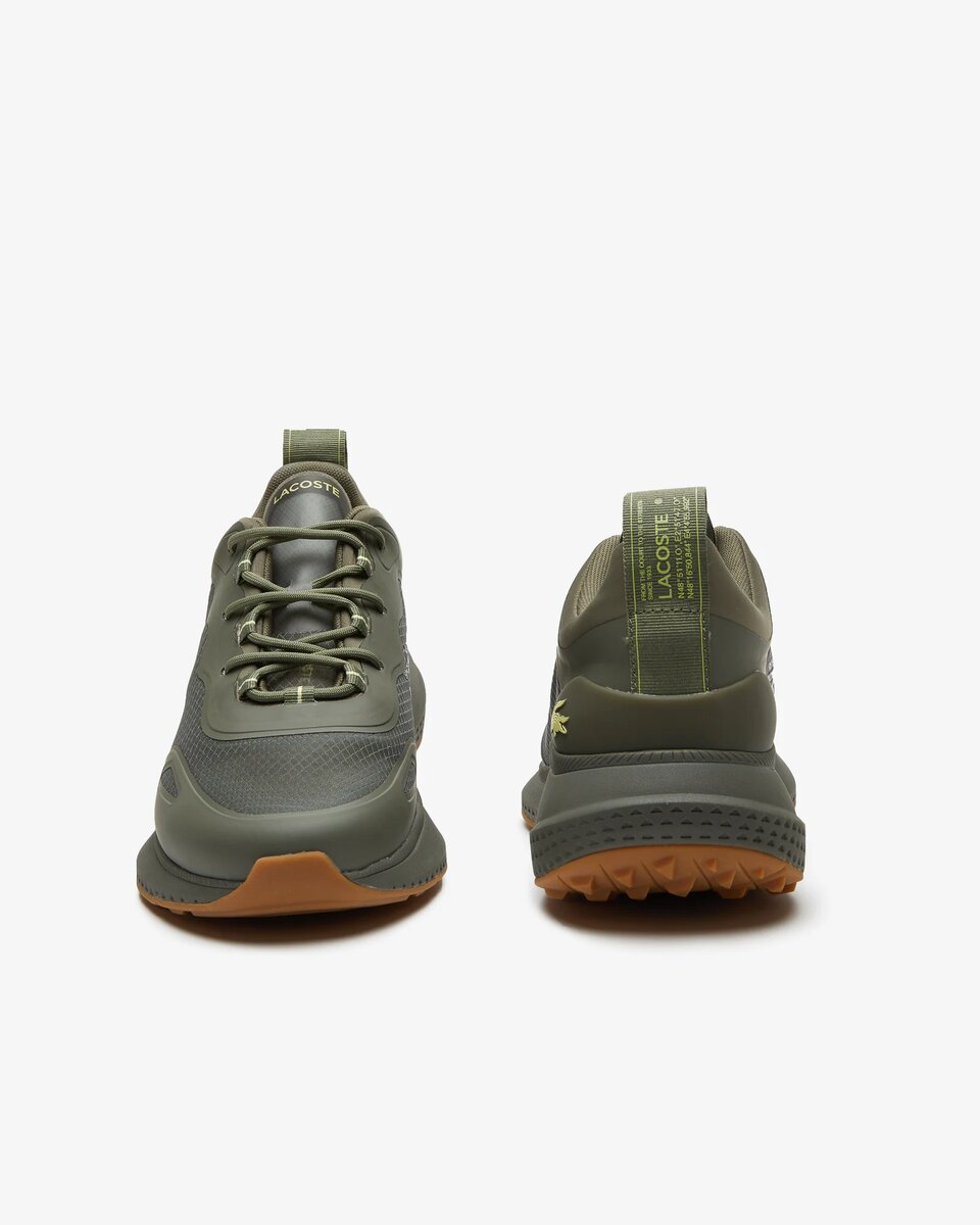 Basket Lacoste vert treillis pointures 42, 44